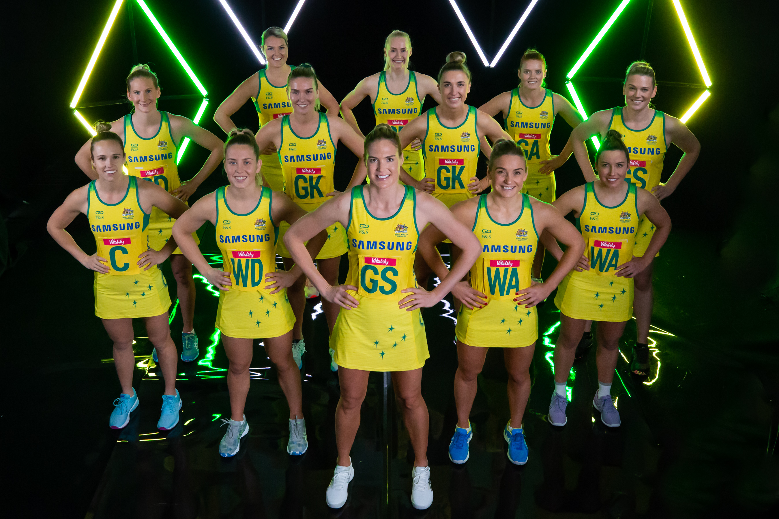 2019 Australian Diamonds Netball World Cup Dress Reveal